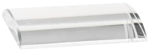 HONITANO Support Verre U Incurvé pour Extensions de Cils Grand Volume Plateau Adhésif Réutilisable Outil Professionnel pour Salon et Usage Individuel