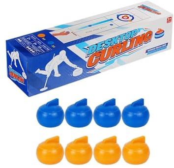 BUBEFSKD Indoor Kids Adults Sports Game Portable Curling Ball Compact Travel For Kid Adult Family School Travel Portable Curling Ball Game