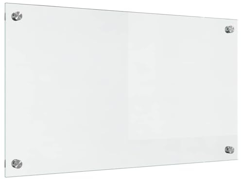 vidaXL Küchenrückwand Transparent 70 x 40 cm Gehärtetes Glas