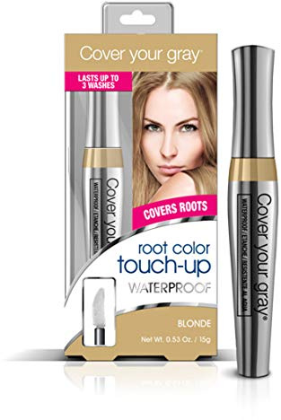 Cover Your Gray Waterproof Root Touch-Up, Light Brown/blonde, 0.53 Ounce