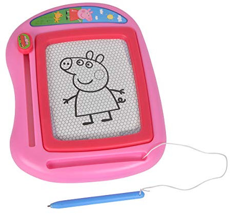 Simba 109262388 - Peppa Pig Magnet Maltafel, 16x13cm, ab 3 Jahren