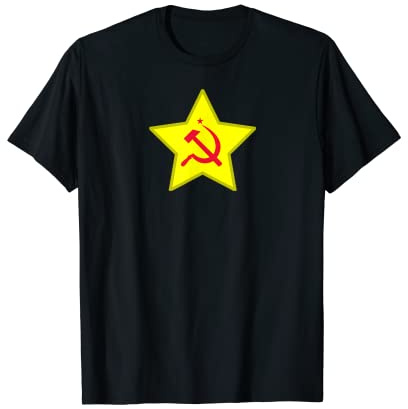 Camiseta de la Rusia soviética de martillo y hoz Camiseta