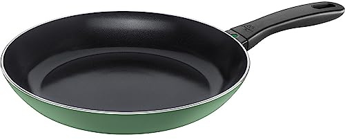 BALLARINI Caprera Bratpfanne, 28 cm, Aluminium, Induktionsgeeignet, Keramik-Antihaftbeschichtung, Made in Italy, Grün