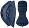 Colu Kid Tenda da sole e cuscino per passeggino compatibile con Babyzen YOYO 2 e YOYO+, kit di ricambio per passeggino, tessuto impermeabile a doppio strato (nero)