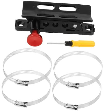PAMINGONO Supporto Per Estintore Da Auto Regolabile Montaggio Sicuro e Facile Per Veicoli Off-road Compatibile Con Jk e Atv Utv Include Chiave Per Installazione Struttura Durevole e Compatta