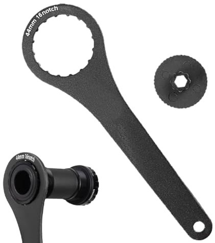 XPEX 1 Stück Centerlock Werkzeug, Centerlock Schlüssel,Aluminiumlegierung Halterungsschlüssel, Fahrrad-Innenlagerschlüssel Für Bb91/Bb109/Bb30Sh/Pf30Sh/Bb86-30/Bb30-30 Bb Tool (Schwarz,B)