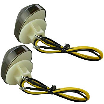 GBYUHAIJUN Blinker Motorrad,Blinker Fahrrad 2-PCs/Set-Blitzmontage Frontmotorrad Blinker Licht