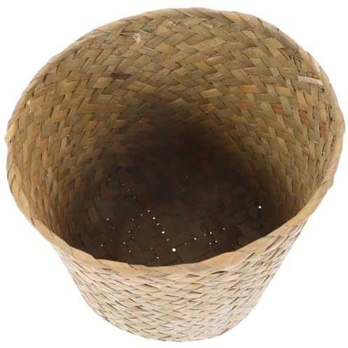 TIDTALEO Mini Panier Tressé En Marine, Corbeille De Rangement Polyvalente Légère, Poubelle Tressée Solide Pour Maison Et Bureau