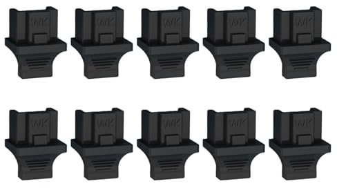 Zqxnt 10 tapas protectoras de puerto Ethernet RJ45 para laptop, computadora, router, conectores de conexión Ethernet