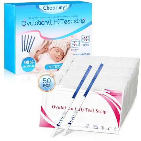 Highly Sensitive Ovulation Tests, Eisprung Test Kit mit LH Nachweis, Schnell und Präzise Results, für den einsatz zu hause