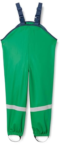 Playshoes Mixte Enfant Boue, Salopette Pluie, Doublure Pantalon De, Vert, 104 EU