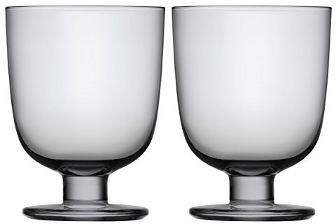 Iittala Lempi - Glas - 34 cl - Grau - 2 stück