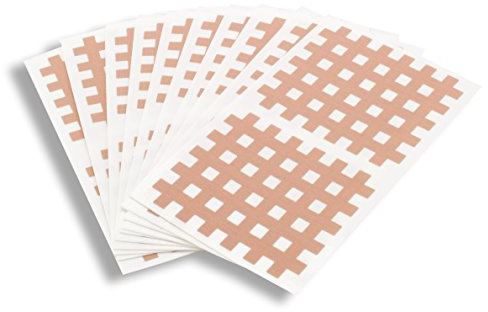AFH Cross Tape Exklusiv | verschiedene Ausführungen (Größe 3 | 20 Stück | ca. 45 x 52 mm, beige)