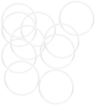 O-Ringe aus Silikon, 32 mm, OD, 29 mm, ID 1,5 mm breit, VMQ Dichtung, für Kompressor-Ventile, weiß, 10 Stück