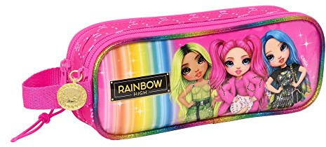 Safta Rainbow High Doppeltasche, Bunt
