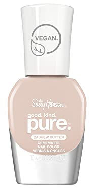 Sally Hansen Smalto per unghie Good.Kind.Pure, Finish Demi-Matte, Formula Vegana, 30 Cashew Butter - 0.33 fl oz