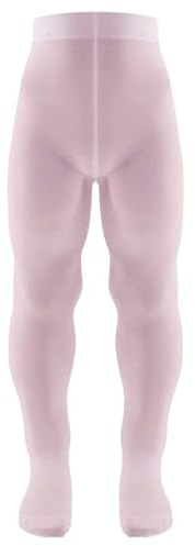 AQUILONE 0-14 50 Denier strumpbyxor, mjuka mikrofiberstrumpor, elastiska och täckande, 3 par - Tillverkad i Italien, Rosa x1 Par, 12-14 anni