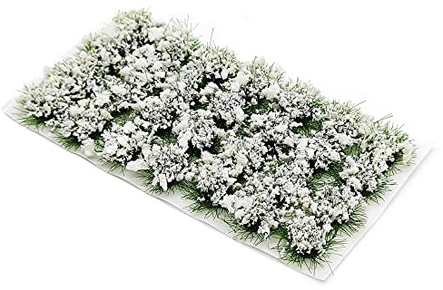 HAOBIN 1 Caja Racimo De Flores Arbustos De Flores Racimo De Flores De Arbusto Mechones De Hierba EstáTica Racimo De Flores DIY Utilizado para La DecoracióN Ferroviaria del JardíN De DIY (Vit)