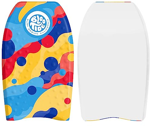 Bloo Tide Mini Bodyboard de 22 Pulgadas // Tabla de Bodyboard Suave sin Cera de Espuma para Adultos y niños de Todos los Niveles