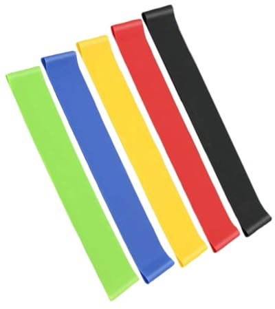 NUOBESTY 5pièces Bande Élastique pour Chaise Utilisation Fitness Et Yoga Stabilisation Assurée Compatible avec Diverses Chaises