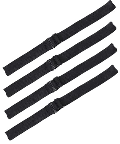 SMASOLO 4pcs Elastic Wig Bands Adjustable Wig Grip Band Cover for Lace Hair Extension