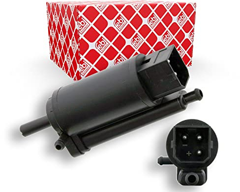 febi bilstein 26060 Waschwasserpumpe für Scheibenreinigungsanlage, 1 Stück | 26060, Wischwasserpumpe
