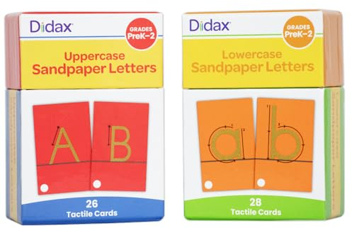 DIDAX Sandpapers Letters Boxed Set, Original Version
