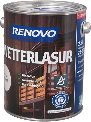 Wetterlasur 750 ml Holzlasur Kiefer Renovo