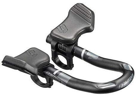 Controltech TTH-14 Falcon Mini Clip-On Bike Aerobars for TT/Triathlon, Gray, ST1845