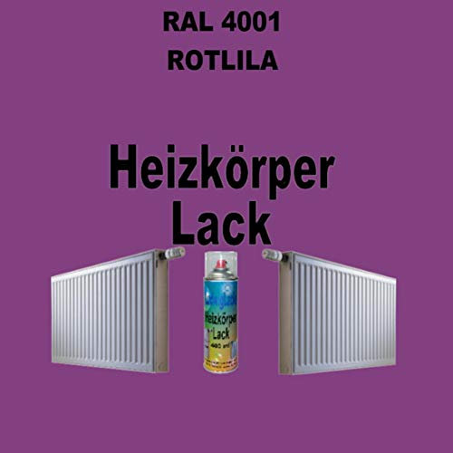 LudwigLacke Heizkörperlack Spray RAL 4001 ROTLILA 400 ml