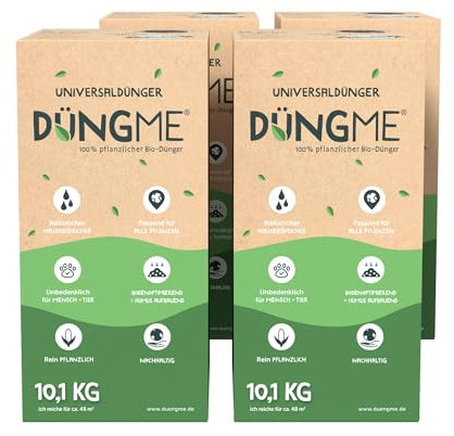 Bio-Universaldünger: Naturdünger für Garten & Haus mit Langzeitwirkung | Organischer Pflanzdendünger | Unbedenklich düngen | Einfache Anwendung, Tierfreundlich & Nachhaltig | Dünger von DüngMe – 40kg