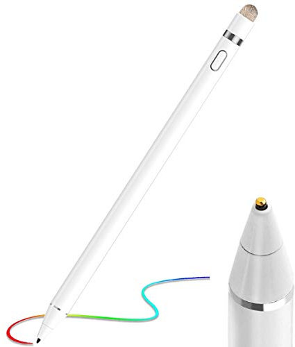 AICase Stylus Penna per iPad con Palm Rejection, Punta Fine 0.8mm, Magnetic Adsorption e Tilt-Sensing - Compatibile con iPad 6/7a Gen, Pro 11, Pro 3a Gen, Mini 5a, Air 3