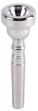 Alnicov Trompetenmundstück, versilbertes Bb-Trompetenmundstück für professionelles Horntrompeteninstrumentenzubehör