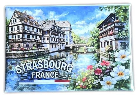 Strassburg Strasbourg Frankreich Elsass Kühlschrankmagnet Souvenir-Kühlschrankmagnet Geschenkartikel