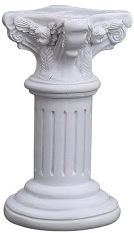 Genérico Resina Pilar Romano Columna Griega | Accesorios Foto Columna Romana Nórdica, Soporte Exhibición Flores Carretera, Columnas Y Pilares Boda Decoración, Estatua De Resina De Columnas Griegas