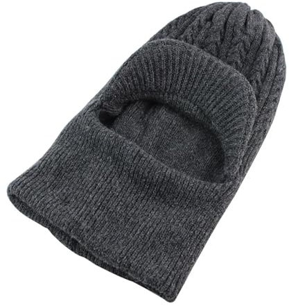 YUECIBAI Fliegermützen Mützen Strick Mützen Männer Hut Kappen Skull Ies Bonnet Hüte Für Männer Frauen Gry