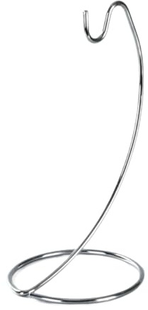 MagiDeal Tabletop Banana Hanger Iron Banana Hook Lightweight Banana Keeper Banana Rack Banana Holder Stand Modern Banana Tree Stand for Countertop Kitchen Table , Argent