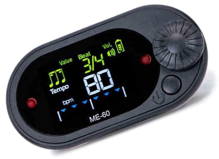VIVIWI Métronome Multifonctionnel Confortable Métronome Vibrant Silencieux avec Clip Arrière pour Coureurs et Musiciens