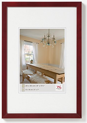 walther design Marco de fotos caoba 15 x 20 cm Marco de madera Peppers BP520R