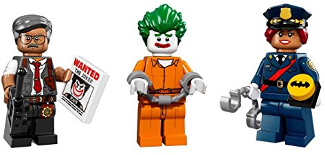 LEGO Commissaire Gordon, Joker, Barbara Gordon Minifigures Batman