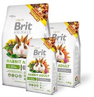 Brit Animals Rabbit Adult Complete | 300g Premium-Chinchillafutter