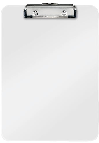 Leitz WOW Skrivplatta, A4, tålig plast, vit, 39710001