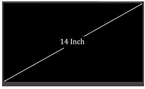 TECHNOLOGYVS 14.0 COMPATIBLE LAPTOP SCREEN FOR RWGX1 0RWGX1 ORWGX1 IPS LED LCD FHD ON-CELL TOUCH DISPLAY MONITOR PANEL 1920X1080 40 PINS CONNECTOR MATTE