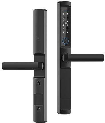 HAvern Impermeabile Keyless TTlock Serratura Elettronica Intelligente della Maniglia della Porta Serratura elettrica Scorrevole dell'impronta Digitale Intelligente