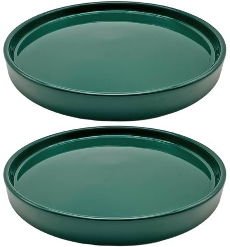 Yukfona Sottovaso in ceramica verde, 2 pezzi, 15,2 cm