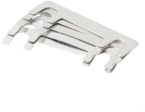 Kit de fusibles de voiture 5 pièces, support de fusible de batterie de type plat, fourche, boulon, couleur argent (50 A)