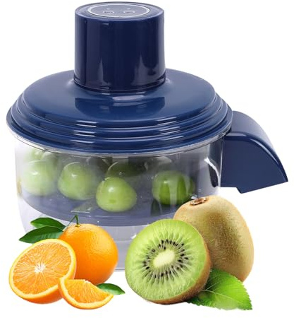 Yanmis Peladora de Uvas, Peladora Automática, Peladora Eléctrica de Ajos y Tomates Cherry, Herramienta para Quitar la Piel para la Cocina Casera, Frutas Pequeñas