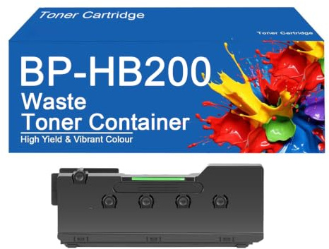 SEMTGJ Remplacement du réservoir de Toner usagé BP-HB200 pour imprimantes Sharp BP-10C20, BP-20C20, BP-20C25 et BP-20C35 – Haute capacité : 30 000 Pages,BPHB200-1Set