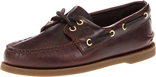 Sperry Herr A/O 2 ögon-Varsity båtsko, amaretto, 42 EU