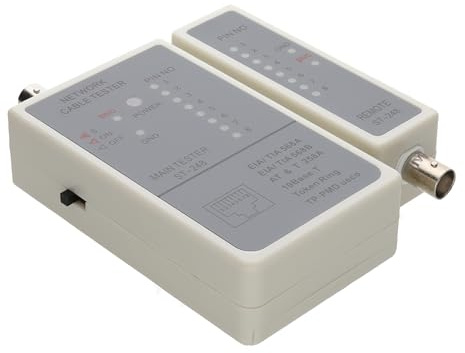Ethernet LAN Cable Tester RJ45 and BNC Network Diagnostic Tool